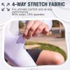 Arm Sleeves for Men Women with Thumb Hole, UPF 50 UV Sun Protection Cooling Sleeves