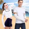 Arm Sleeves for Men Women with Thumb Hole, UPF 50 UV Sun Protection Cooling Sleeves